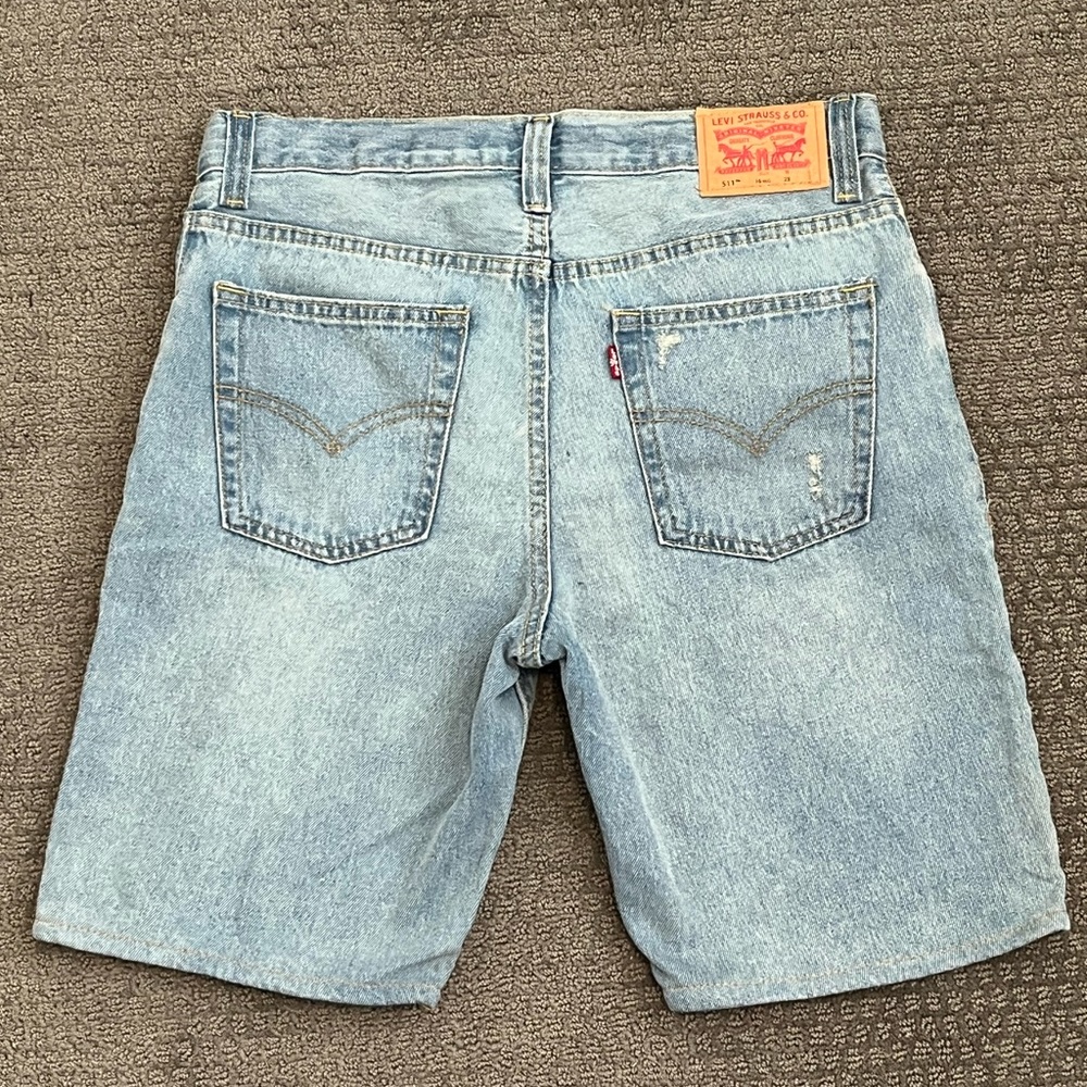 Levi 511 slim shorts